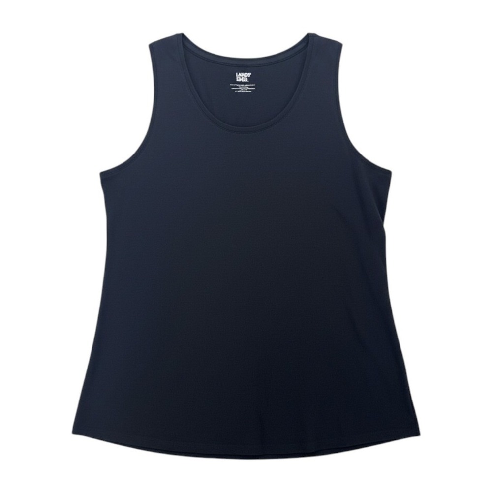 Lands End Womens Cotton Tank Size 2X Baselayer Cozy Capsule Timeless Veersatile